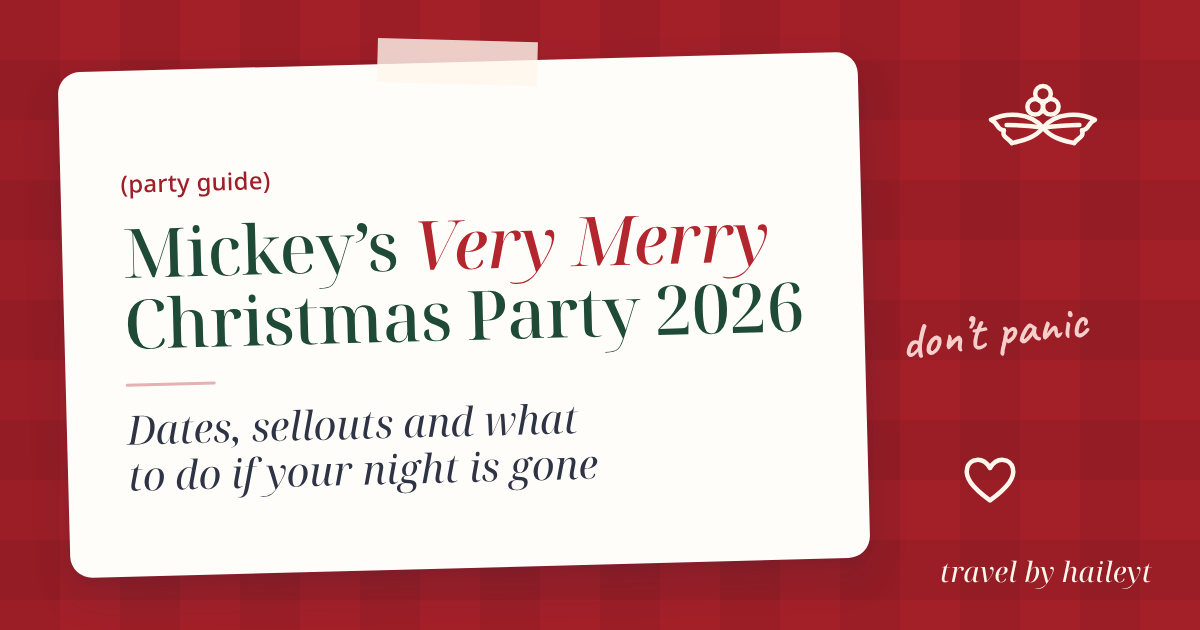 Mickey’s Very Merry Christmas Party 2026: Dates, Sellouts and What to Do If Your Night Is Gone